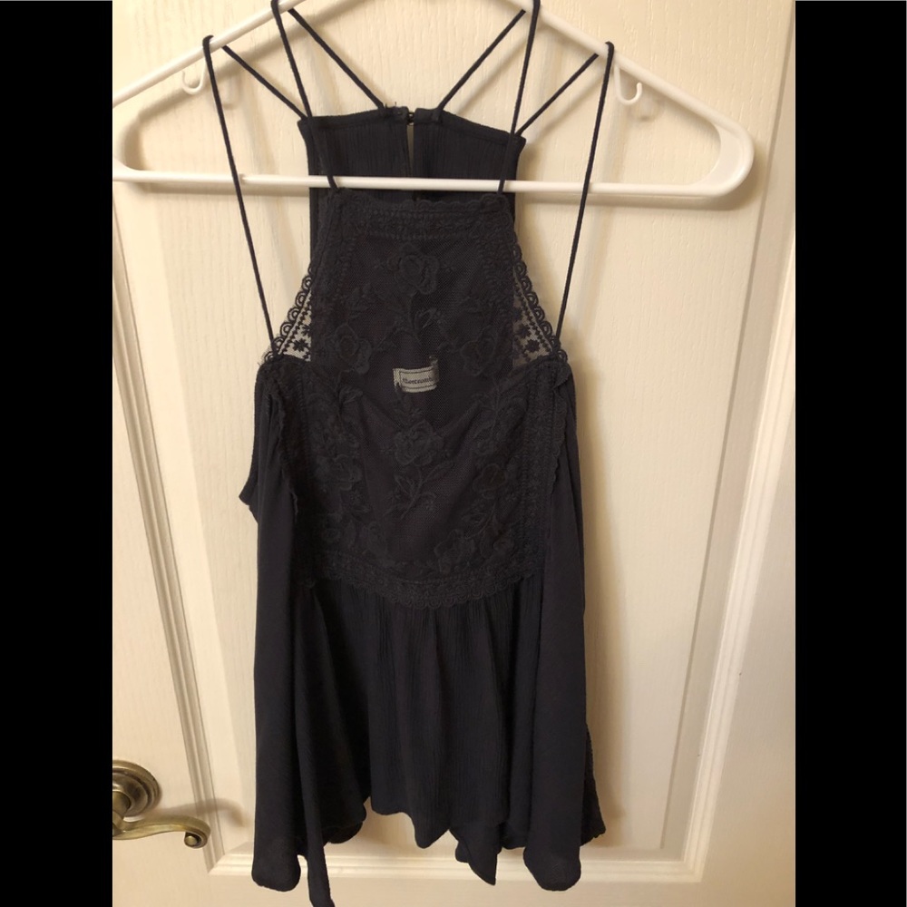 Abercrombie & Fitch Sleeveless spaghetti strap